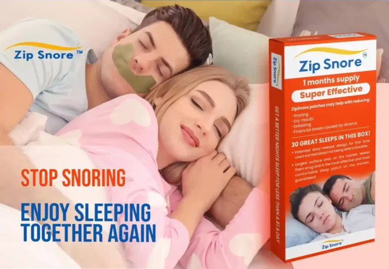 Taping mouth to stop snoring: