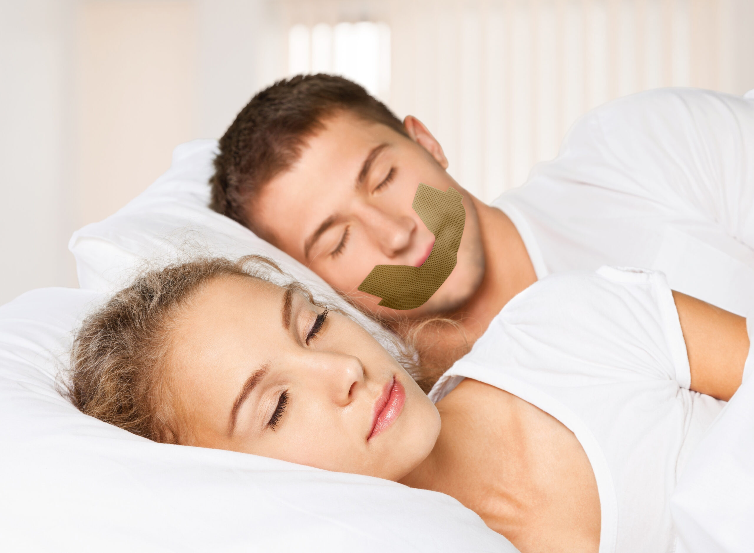 How mouth tape can prevent CPAP leaks: